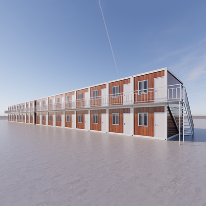 Modern luxury prefab flat pack container houses