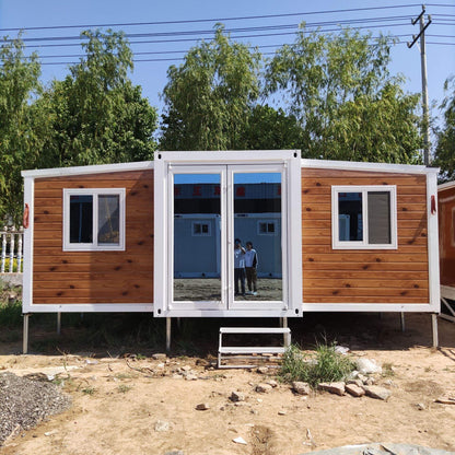 Multifunctional Expandable Container House with Light Steel Structure Frame