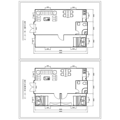 Light Gauge Prefab Expandable Container House