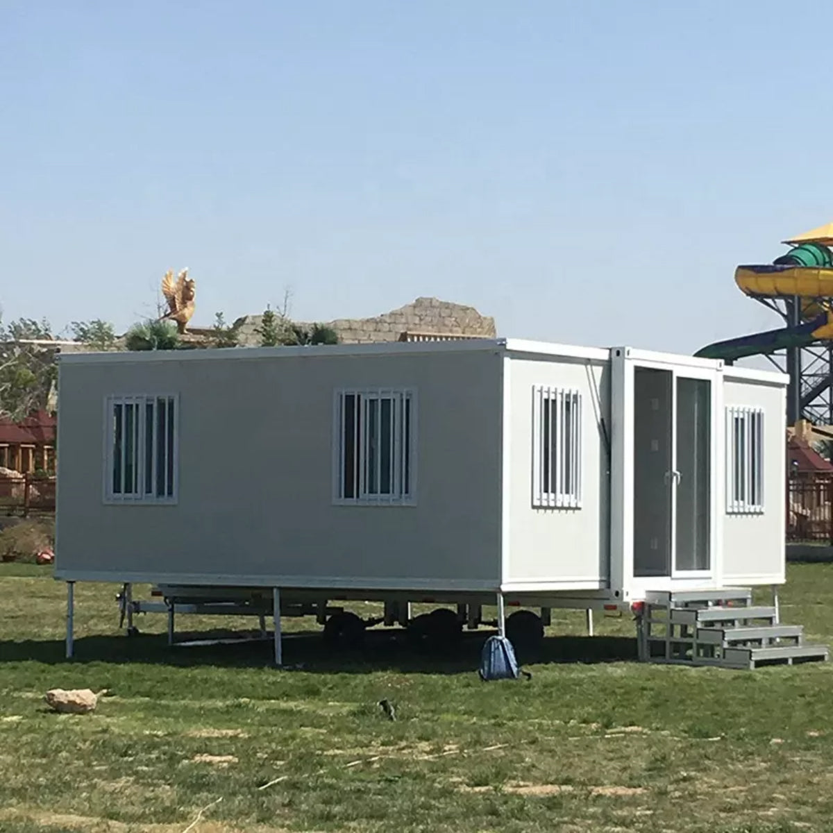 20 40ft Movable prefab folding container homes