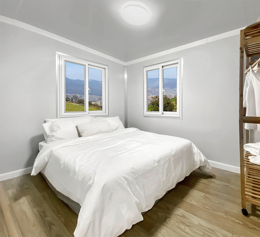 Customized modern design 20ft expandable container house